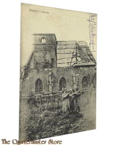 (Feld) Postkarte 1915 Senon - Kirche