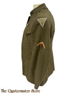 Tunic M1917 wool Inf HQ Port of Embarkation  (Tuniek US M1917 winter Port of Embarkation)