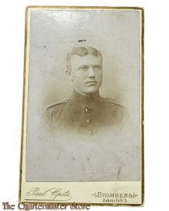 German pre WW1 Card de Visite Soldier