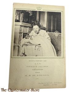 Ansicht Eerste portret H.K.H. Prinses Juliana