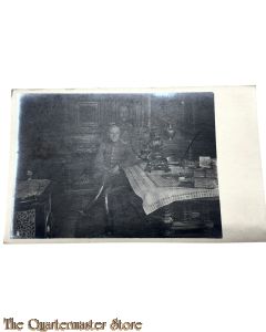 (Feld) Postkarte/Studiophoto 1914 2 Deutsche Offiziere 