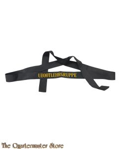 Mutzenband Bundes marine U Boot Lehrgruppe