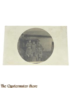 Photo 1917 Gruppe Deutsche Unteroffiziere 