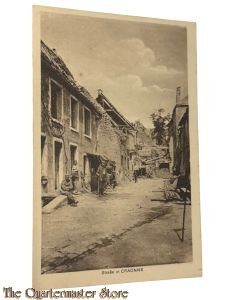 Feld (postkarte) 1917 Straße in CRAONNE