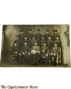 Postkarte/ Photo 1911  group of German NCO's posing 