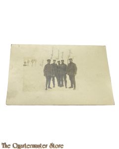 (Feld) Postkarte 5 Deutsche Soldaten 