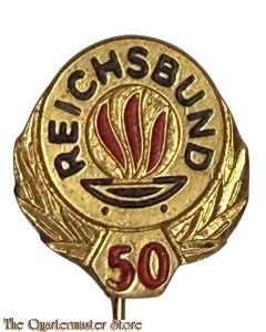 Ehrennadel für 50jährige Mitgliedschaft REICHSBUND