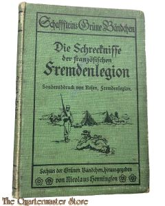 Book -  Die Schrecknisse der französischen Fremdenlegion. 