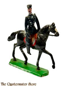 Tinnen kavalerist te paard 