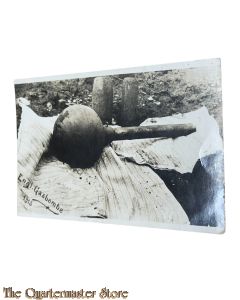 (Feld) Postkarte 1915 Englische Gasbombe 