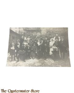 Postkarte/ Photo 1913 Kaisers Geburtstag Ratzeburg 