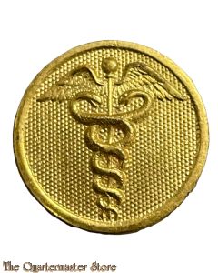 US Army collar disc Medical Service 1920s 
