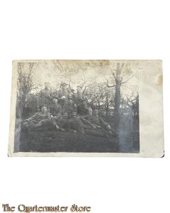 Photo 1916 Gruppe Deutsche Soldaten 7 M.C. Fs A.R.