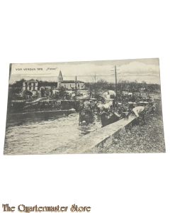 (Feld)postkarte 1916 Vor Verdun 1916 "Flabas"