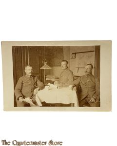 Postkarte/Studio photo 1917 Deutsche Offiziere 