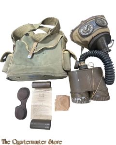 France - Army WW2 Gasmask with Bag ANP 31 (Gasmasker ANP 31  Frans)