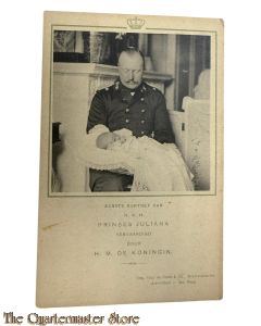 Ansicht Geboorte Prinses Juliana 1909