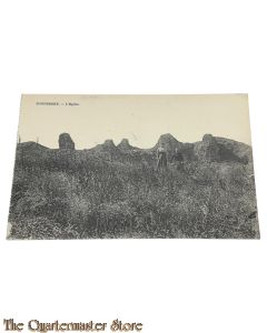 France - Postcard WW1 Zonnebeke , L'Eglise