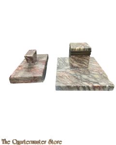 Marble inkstand and blotter 1910-1920 