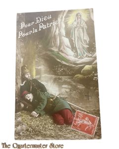 France - WW1 Postcard Pour Dieu , Pour la Patrie