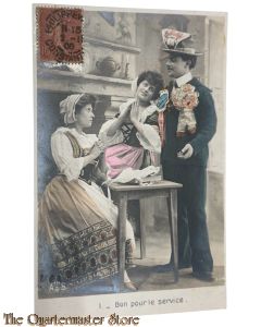 France - Postcard 1915 Bon pourle service.