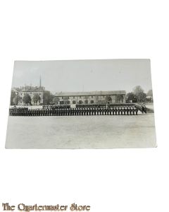 Postkarte/ Photo 1914 Regiment angetreten
