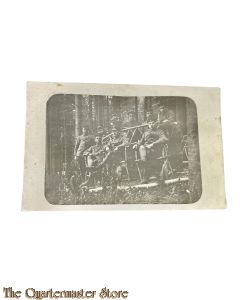Postkarte/ Photo 1925 Deutsche Soldaten im Wald
