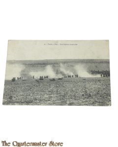 France - Postcard 1914 no 51 Ecoles á Feu, Une batterie dissimulée