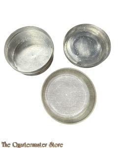 Wehrmacht "Butterdose" 1e model (Wehrmacht (1e type aluminium) Butter Dish