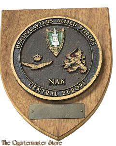 Wandschild Headquarters Allied Forces Central Europe (NAK)