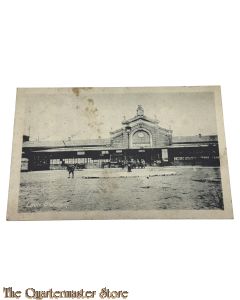 (Feld) Postkarte 1918 Laon, Bahnhof 
