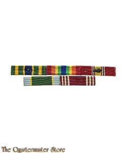 US Army 6 piece medalbar