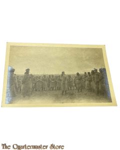 (Feld) Postkarte 1916 Deutsche Soldaten und Offiziere 