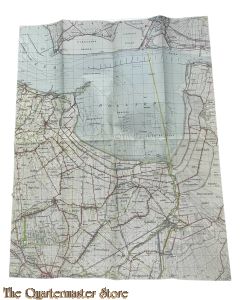 Topografische landkaart no 8 Nieuwe-Schans 