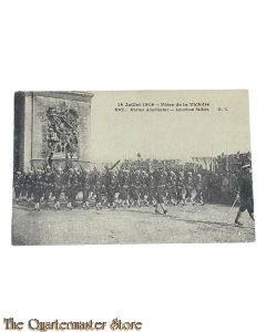 Postcard - Les Fetes de la Victoire 14 julliet 1919 Marins Americains