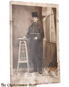 France - Studio photo / Postcard 1914 Zouave soldier 