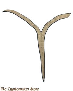 Chevron korporaal rang der Politietroepen pre 1940 (Sergeant MP rank pre 1940) "Bananenschil"
