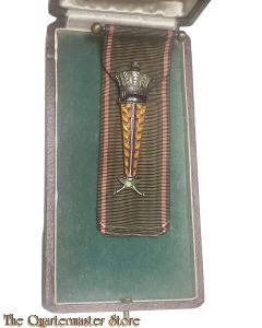 Belgium - Boxed Honour Badge of Labour ( Nederlands : Ereteken van de Arbeid , Frans : Insigne d'Honneur du Travail ) zilver