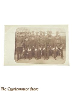 Postkarte/StudioPhoto group of German NCO’s 