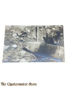 (Feld) Postkarte 1915 Franz. Blindganger 21er 