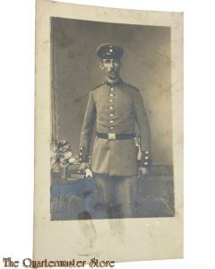 (Feld)postkarte 1917 1 Deutscher Soldat mit Seitengewehr und Schirmmutze