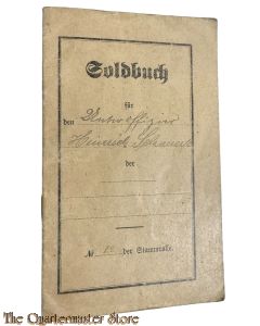 WK 1 Soldbuch Kgl. Res. Feldart. Reg no 48