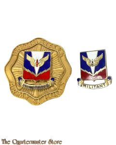 Breast badge with DUI badge US Army Schools (Militant)