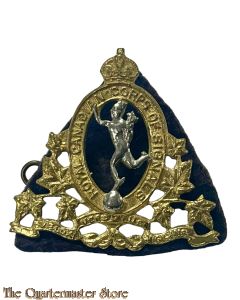 Beret badge RCSC WW2 Royal Canadian Corps of Signal