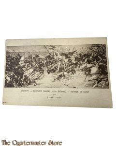 France - Postcard Domremy - peintures murales de la Basilique, bataille de Patay