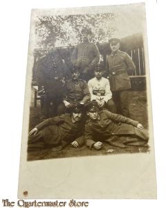 Postkarte/ Photo 1916 Deutsche Soldaten 4 Komp.1 Ers Batl IR 70