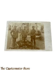 Postkarte/ Photo 1915 Deutsche Soldaten Feldpost  S.B. 1/Pi R. 80