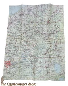 Topografische landkaart no 6 Leeuwarden West