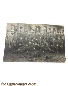 Postkarte/ Photo 1926 Deutsche Soldaten Rosenmonntag Senne 