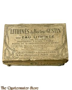 France - WW1 carton une  Eau lithinee
